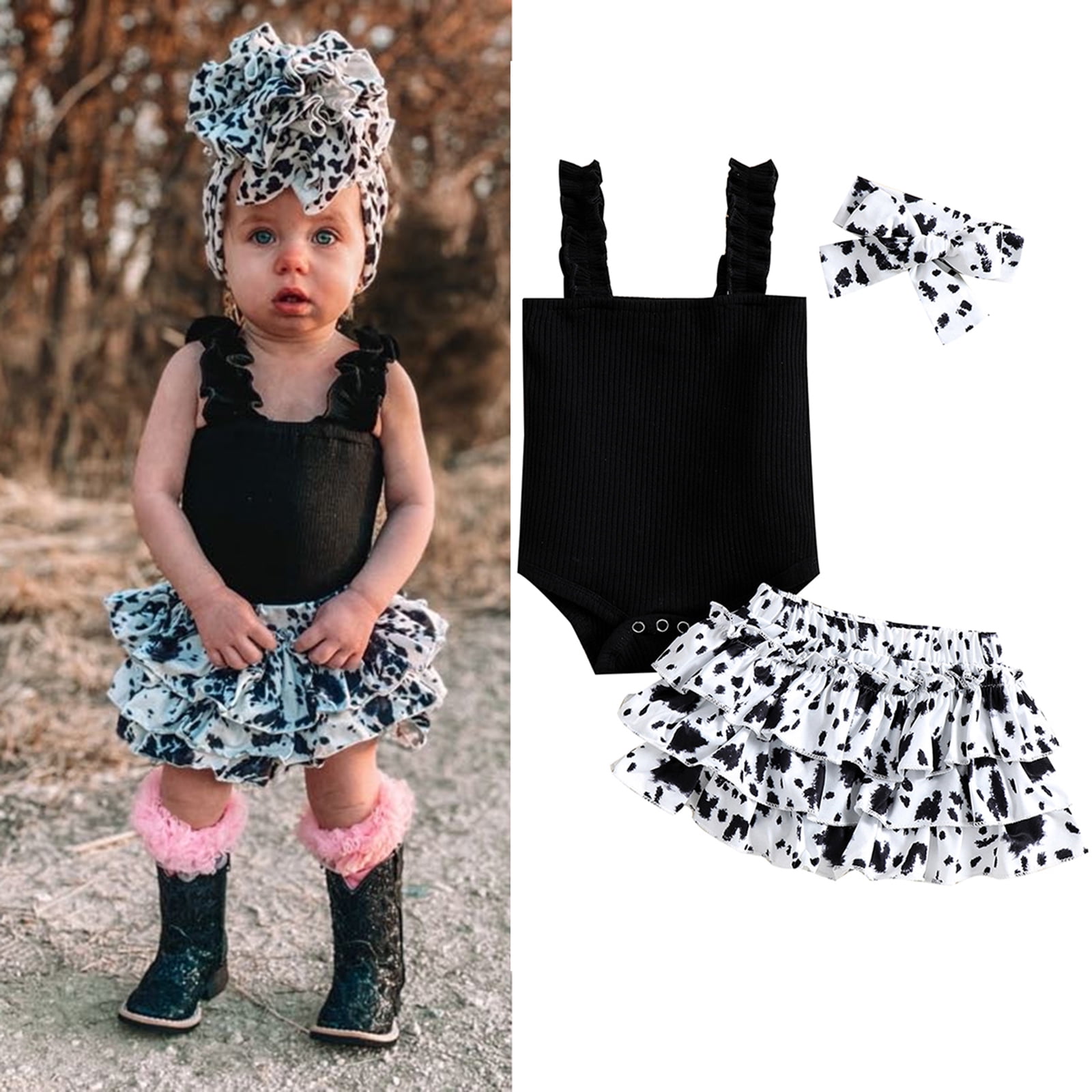 Toddler Girl Bowknot Button Design Sleeveless Solid Color Romper
