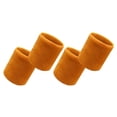 thumbnail image 1 of COUVER 4 Inch Solid Terry Cotton Athletic Sweat Wristbands Light Tan 2 Pairs (Mens), 1 of 7