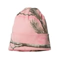 thumbnail image 1 of COUVER Camouflage Hunting Knit Cap with Acrylic Lining, Cotton Blend, 12 inch, Pink Realtree AP, 1 of 5