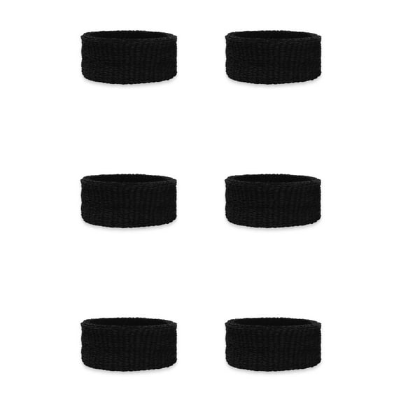 COUVER Kids Children 1 Inch - Solid/Plain Cotton Terry Cloth Wristband(6 Pieces)