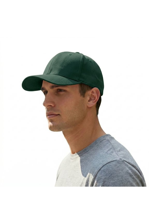 Twill Baseball Cap, Spruce, Large / X-Large