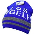 thumbnail image 1 of COUVER Unisex US City Name Embroidered Beanie, LA/Royal Blue, One Size, 1pc., 1 of 7