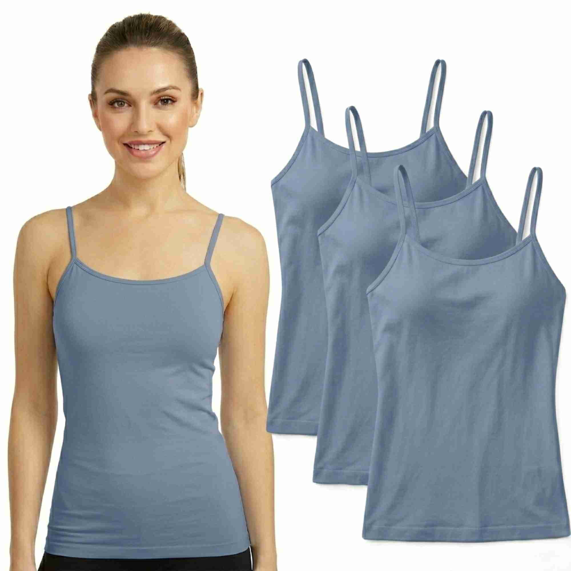 COUVER Women's Adjustable Spaghetti Strap Camisole Top Burgundy 1