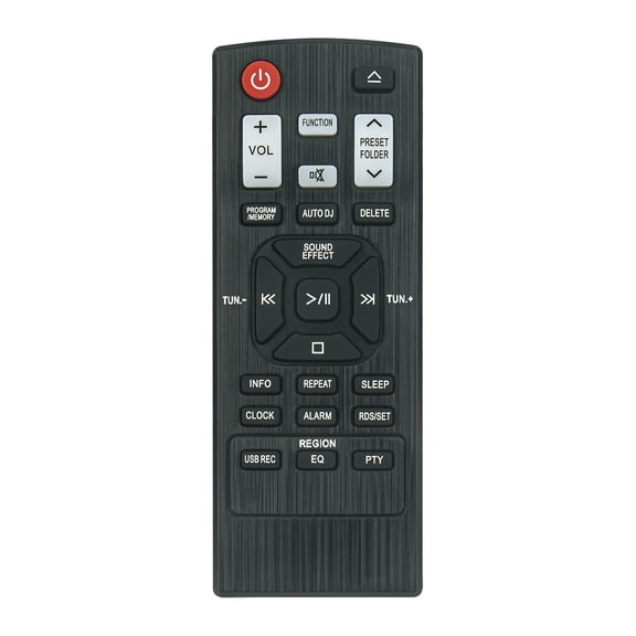 COV34618202 COV30748165 Replacement Remote Control fit for LG CM4360 XBOOM 230W Hi-Fi Entertainment System CM4360.AGBRLLK CMS4360F