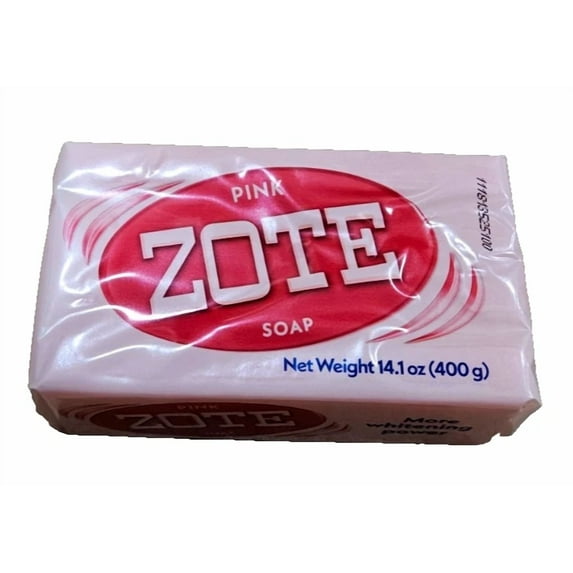 COVA -Zote High Quality Large Pink Laundry Soap Bar Washing Clothes Detergent 14.1 Oz