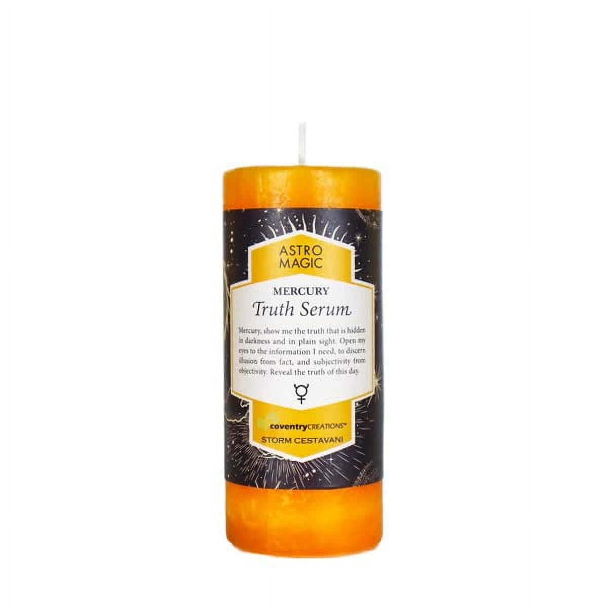 Astro Magic Mercury Orange Scented Truth Serum Candle