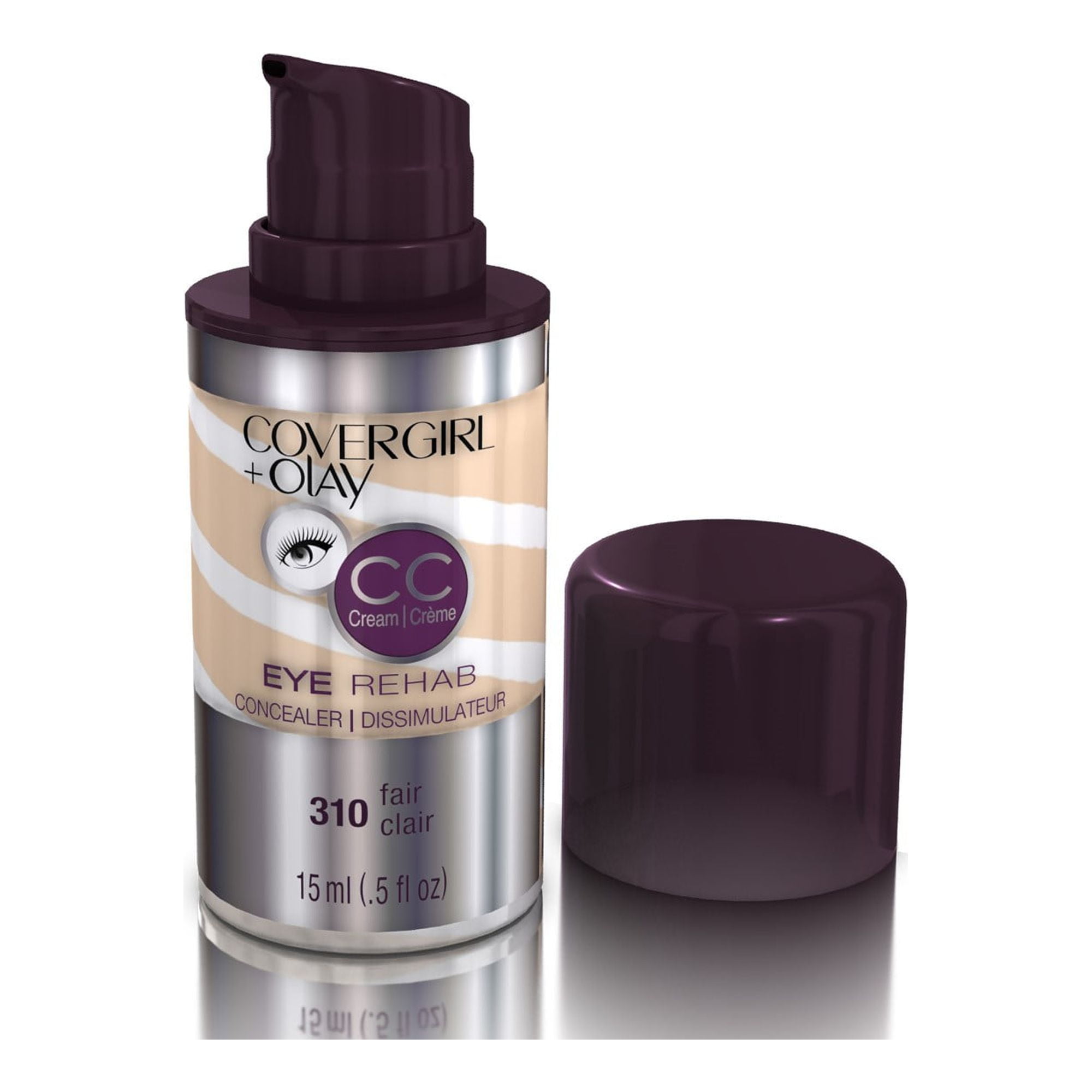 CoverGirl & Olay Eye Rehab Concealer, 310 Fair, 0.5 Fl. Oz. Bottle