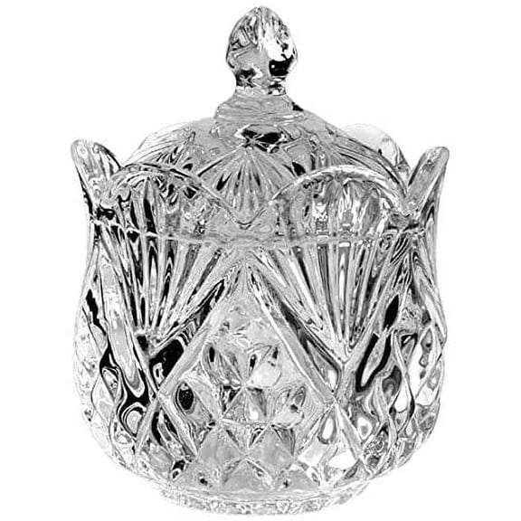 COVERED PINEAPPLE CANDY DISH