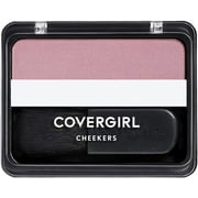 COVERGIRL Cheekers Blendable Powder Blush, 185 True Plum, 0.12 oz