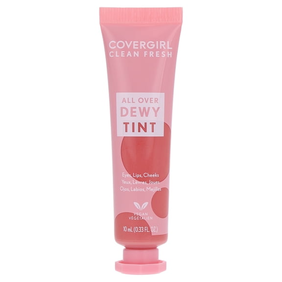COVERGIRL Clean Fresh All Over Dewy Tint, Dreamy Pink 400, 0.33 fl oz