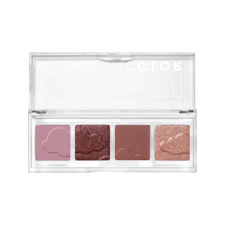 COVERGIRL, Eyeshadow, 242 Mellow Mauve, Clean Fresh Clean Color