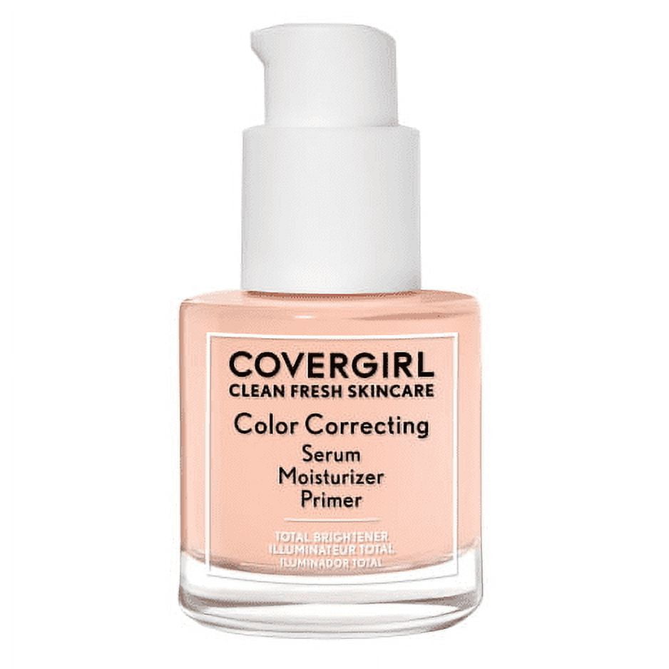 COVERGIRL Clean Fresh Color Correcting Primer + Serum and Moisturizer