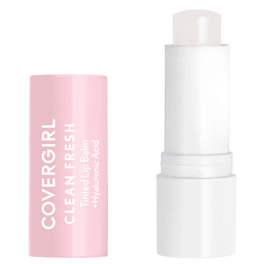 COVERGIRL Clean Fresh Lip Balm, 100 Clear As Crystal, 0.14 oz