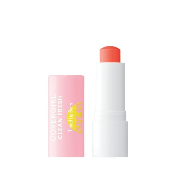 COVERGIRL Clean Fresh Lip Balm +SPF15, 20 Orange You a Cutie, 0.14 oz