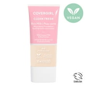 COVERGIRL Clean Fresh Skin Milk, Dewy Finish, Porcelain, 1 oz