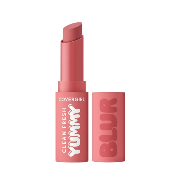 COVERGIRL Clean Fresh Yummy Blur Matte Lipstick, 100 Blur In Pink, 0.09 oz