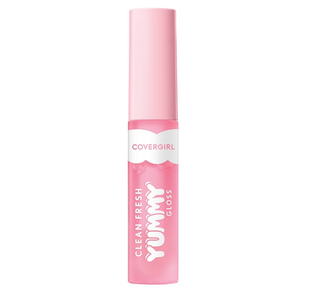 COVERGIRL Clean Fresh Yummy Lip Gloss, 150 Sugar Poppy, 0.33 fl oz