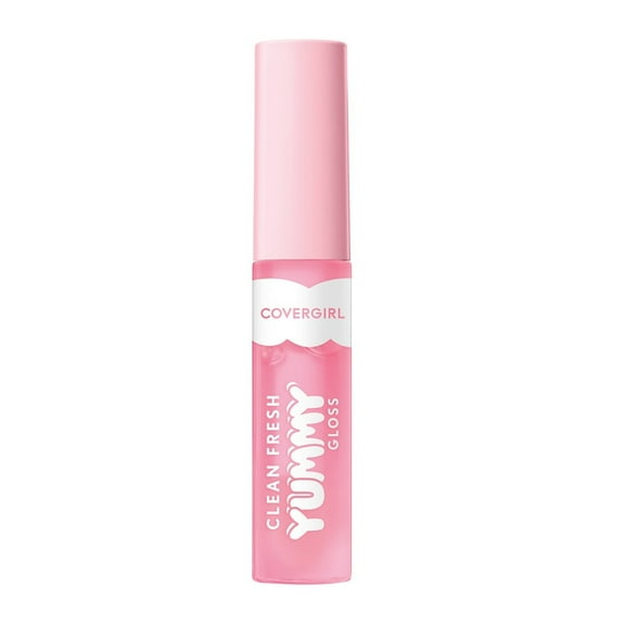 COVERGIRL Clean Fresh Yummy Lip Gloss, 150 Sugar Poppy, 0.33 fl oz