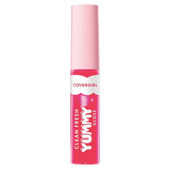COVERGIRL Clean Fresh Yummy Lip Gloss, 450 But First A Cosmo, 0.33 fl oz