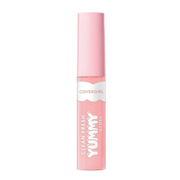 COVERGIRL Clean Fresh Yummy Lip Gloss, 650 Coconuts About You, 0.33 fl oz
