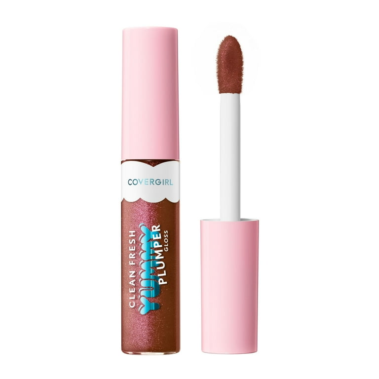 COVERGIRL Clean Fresh Yummy Gloss Plumper, Like You a Choco-lot 720, 0.33 fl oz
