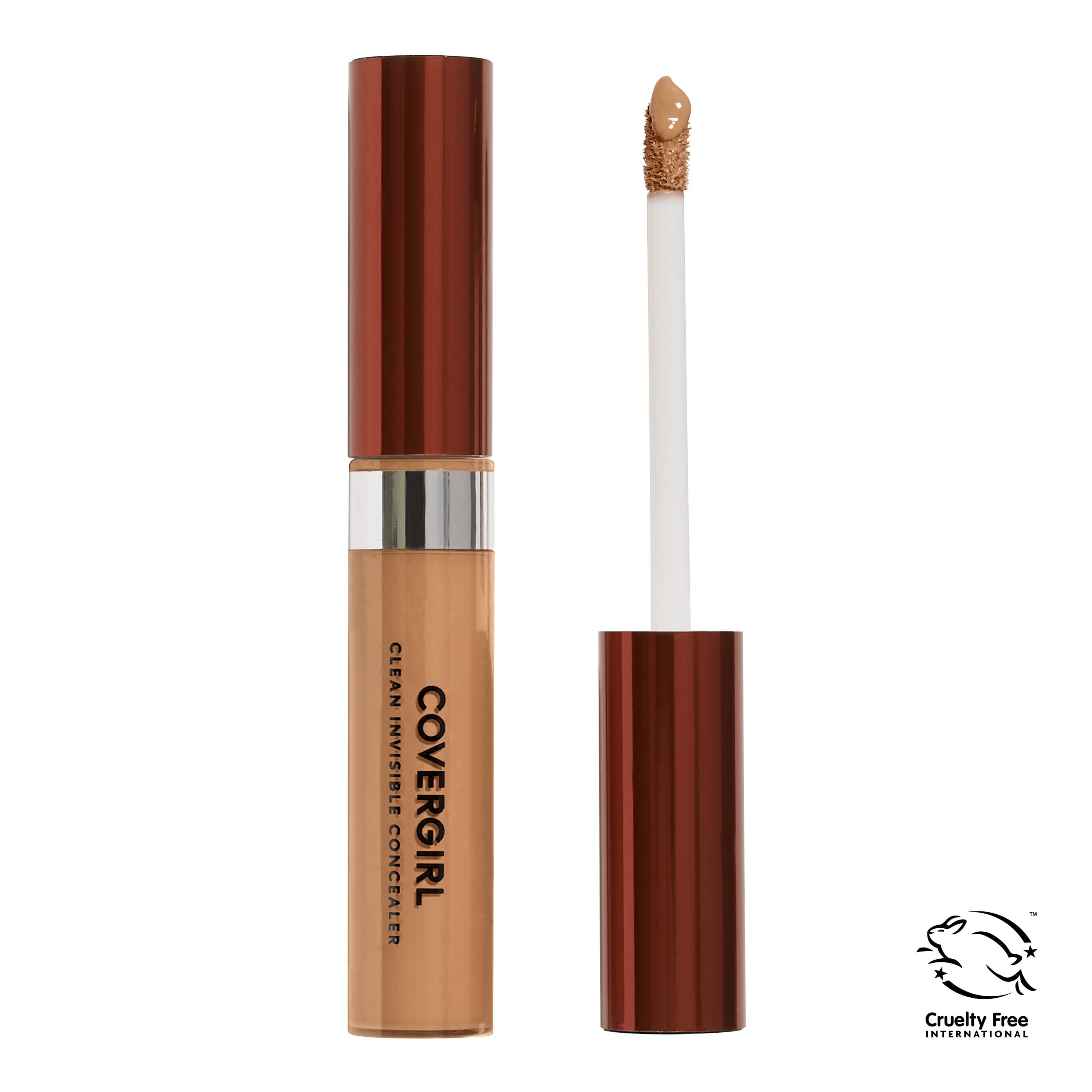 Gå til kredsløbet forbruger patrice COVERGIRL Clean Invisible Lightweight Concealer, 155 Medium, 0.32 oz,  Concealer Makeup, Concealer for Dark Circles, Under Eye Concealer, Full  Coverage Concealer - Walmart.com