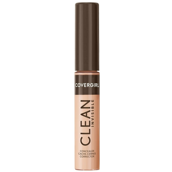 COVERGIRL Clean Invisible Liquid Concealer, 109 Golden Ivory, 0.23 fl oz
