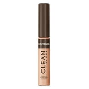 COVERGIRL Clean Invisible Liquid Concealer, 123 Warm Nude, 0.23 fl oz