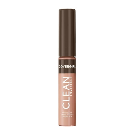 COVERGIRL Clean Invisible Liquid Concealer, 140 Natural Beige, 0.23 fl oz