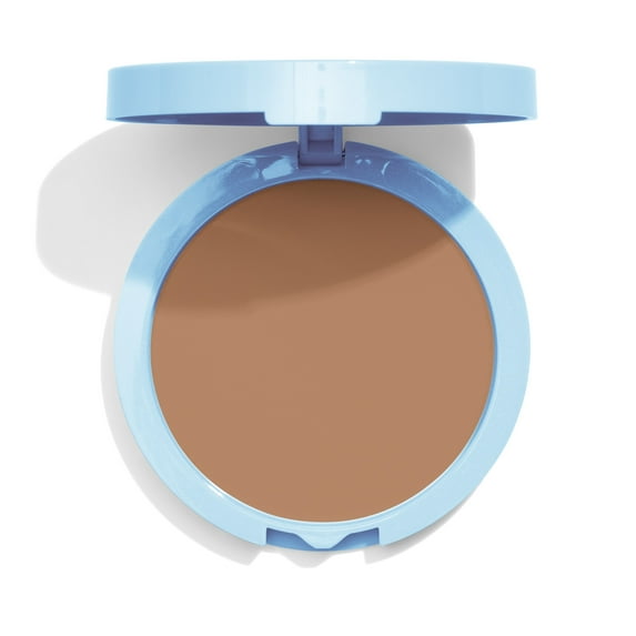 COVERGIRL Clean Matte Pressed Powder, 555 Soft Honey, 0.35 oz