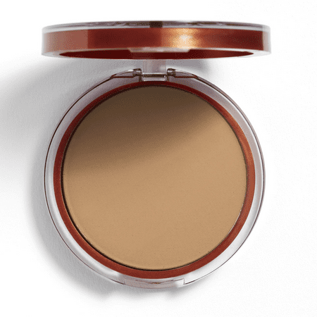 COVERGIRL Clean Pressed Powder, Classic Tan, 0.39 oz, Lasting Setting Powder, Shine-Free Formula