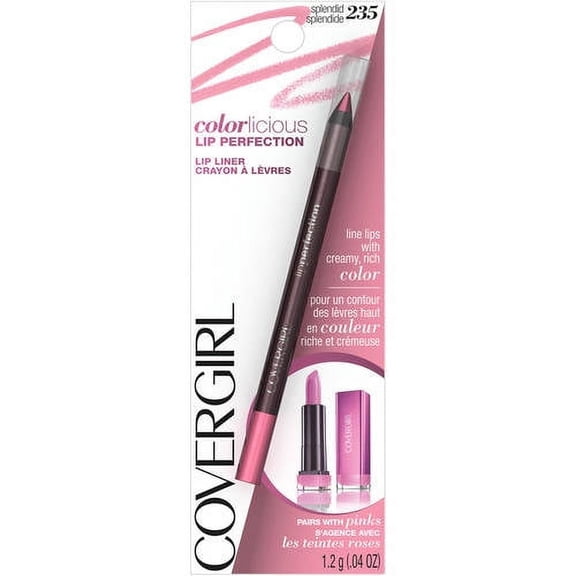 COVERGIRL Colorlicious Lip Perfection Lip Liner, Splendid