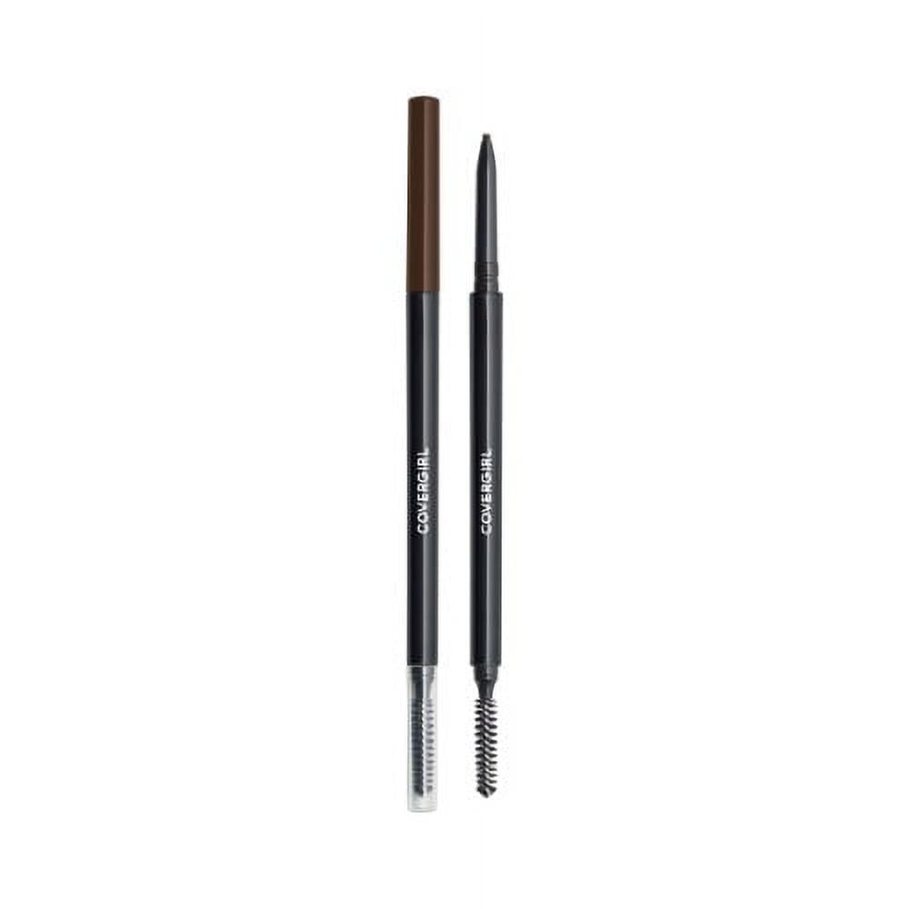 COVERGIRL Easy Breezy Brow Micro-Fine + Define Pencil, Soft Brown, 0.003 oz (0.09 g) (Pack of 2)