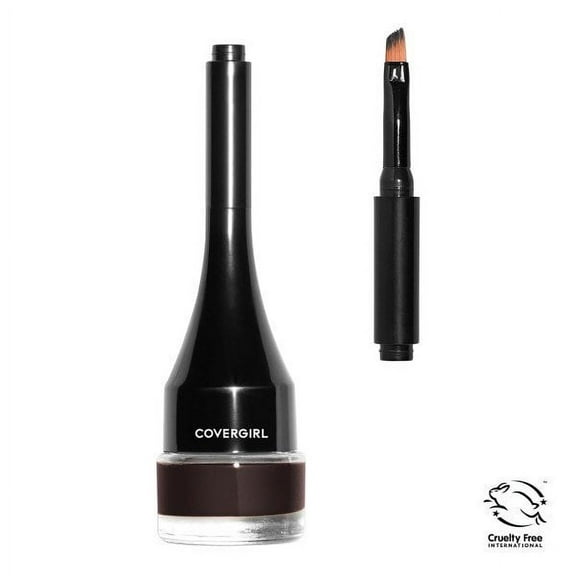 COVERGIRL Easy Breezy Brow Sculpt + Set Pomade, 705 Rich Brown