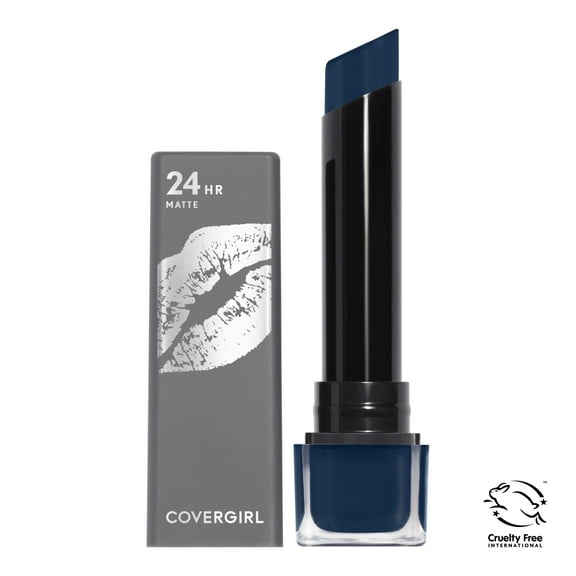 COVERGIRL Exhibitionist 24HR Ultra-Matte Lipstick, Come Through