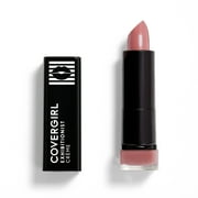 COVERGIRL Exhibitionist Cream Lipstick, 250 Sultry Sienna, 0.12 oz, Moisturizing, Long Lasting