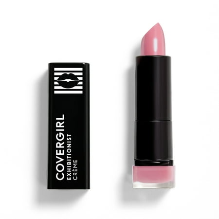 COVERGIRL Exhibitionist Cream Lipstick, 395 Darling Kiss, 0.12 oz, Lipstick, Moisturizing Lipstick, Long Lasting Lipstick, Glossy Lipstick, Hydrating Lipstick, Long Lasting