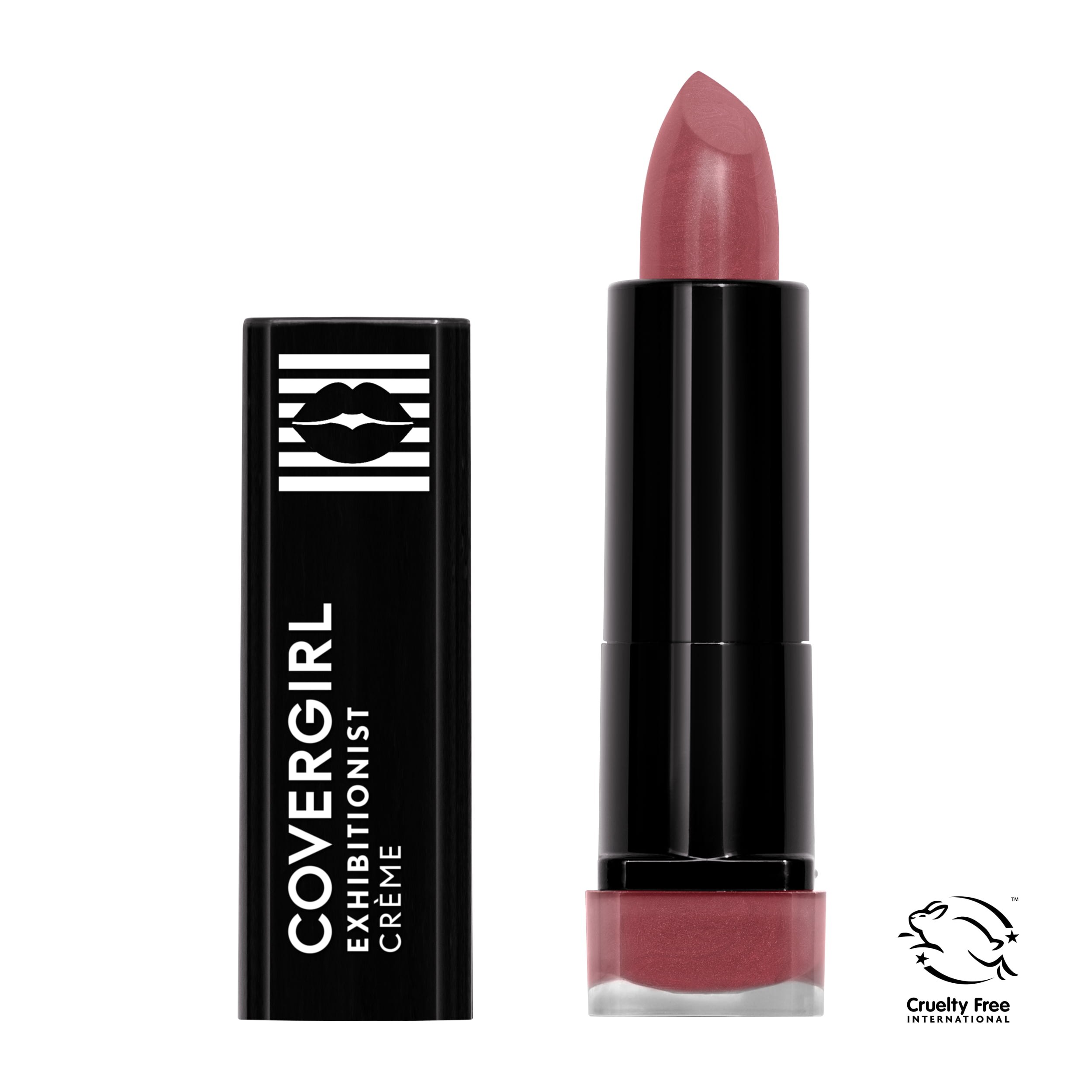 COVERGIRL Exhibitionist Cream Lipstick, Lit a Fire, 0.12 oz 