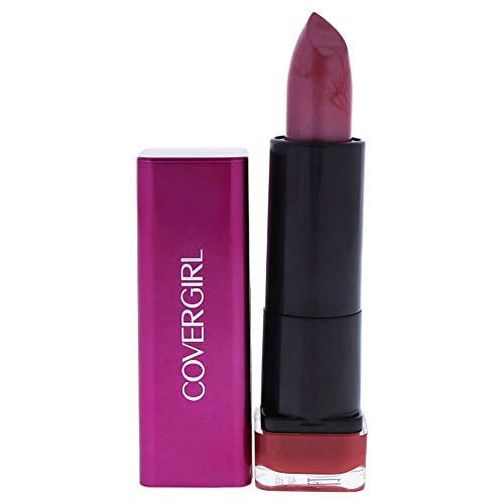COVERGIRL Exhibitionist Lipstick Cream, Ravishing Rose 410, Lipstick Tube 0.123 OZ 3.5 g