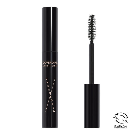 COVERGIRL Exhibitionist Uncensored Waterproof Mascara, Extreme Black, 0.3 oz
