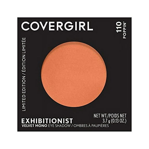 COVERGIRL Exhibitionist Velvet Mono Eye Shadow, 110 Poppin'