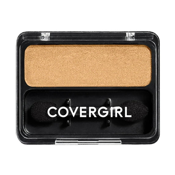 COVERGIRL Eye Enhancers 1-Kit Eyeshadow, 429 Glitzy Gold, 0.09 oz, Mono Shadows, Eyeshadow, Eyeshadow Makeup, Shimmer Eyeshadow, Versatile Eyeshadow, Silky Formula