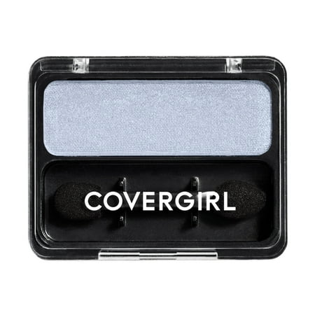 COVERGIRL Eye Enhancers 1-Kit Eyeshadows, Mono Shadows, Sterling Blue, Pack of 1, Eyeshadow, Eyeshadow Makeup, Shimmer Eyeshadow, Versatile Eyeshadow, Silky Formula
