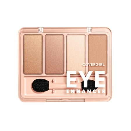 COVERGIRL Eye Enhancers 4-Kit Eyeshadow, 215 Country Woods, 0.19 oz