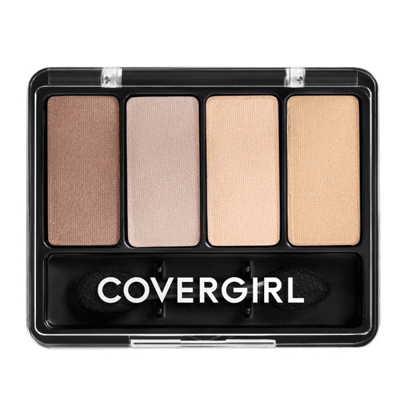 COVERGIRL Eye Enhancers 4-Kit Eyeshadow, 265 Sheerly Nudes, 0.19 oz