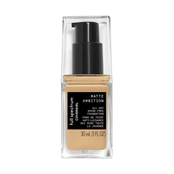 COVERGIRL Full Spectrum Matte Ambition All-Day Foundation, Golden