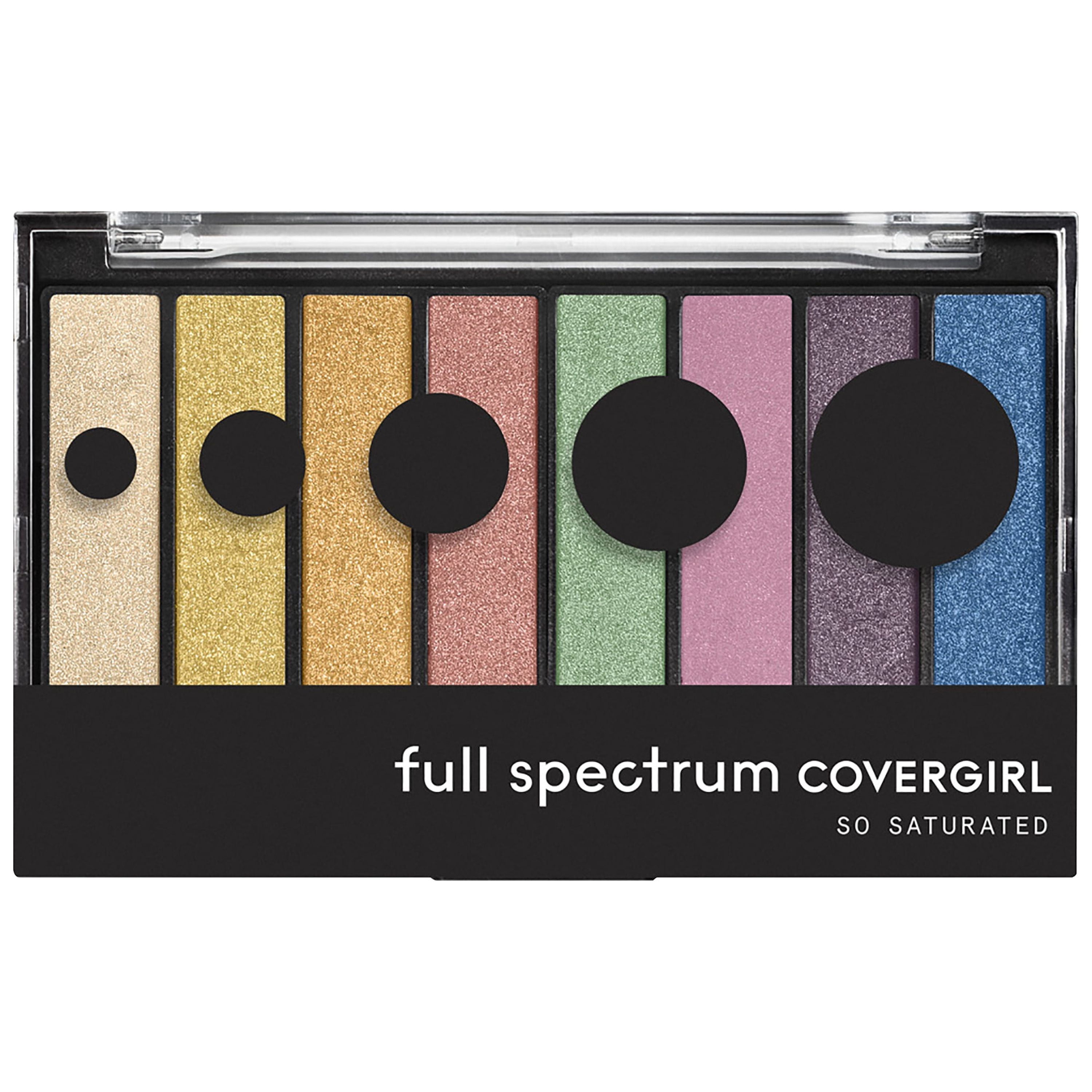 COVERGIRL Full Spectrum So Saturated Quad Eyeshadow Palette, Zodiac