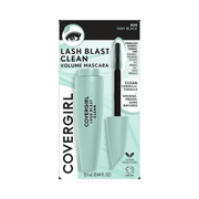 COVERGIRL Lash Blast Clean Vegan Mascara, Black, 0.44 Oz