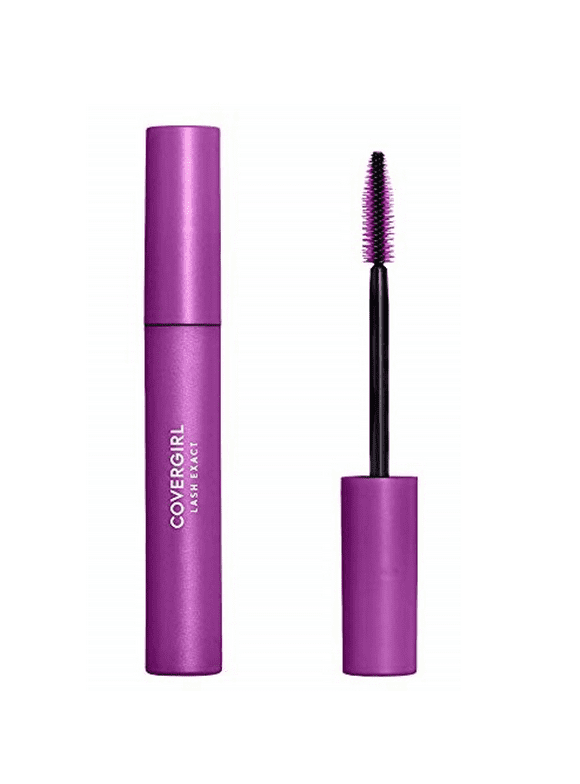 COVERGIRL Lash Exact Mascara, 900 Very Black, 0.13 oz, Defining, Smudge-Proof, Hypoallergenic Mascara, Resists Wipes and Smears, Darkens All Day, Washes Off Easily