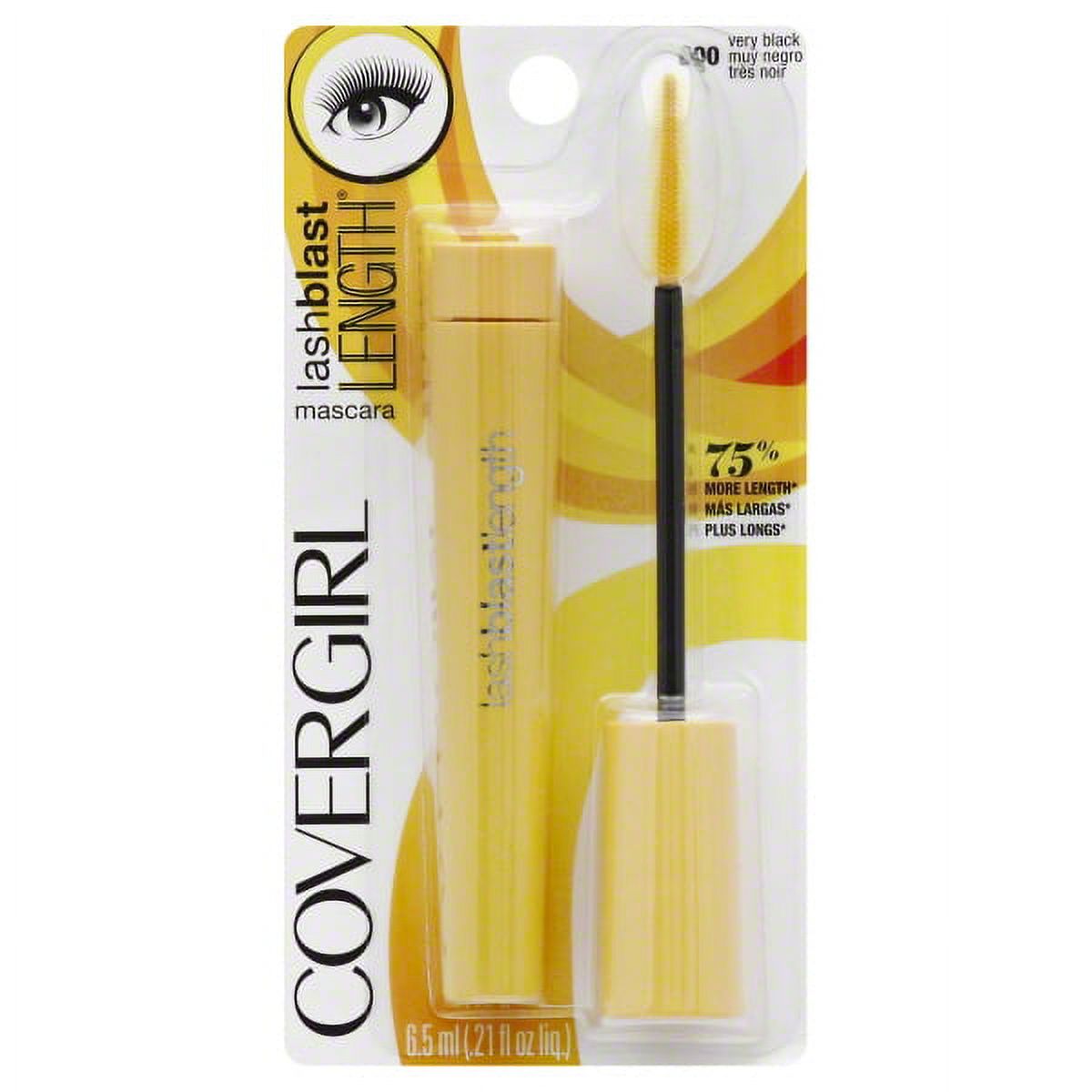 COVERGIRL LashBlast Length Mascara Very Black 800, 0.21 oz